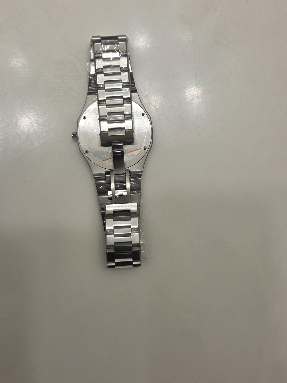 Stainless Steel Men's Bracelet Watch - Silver